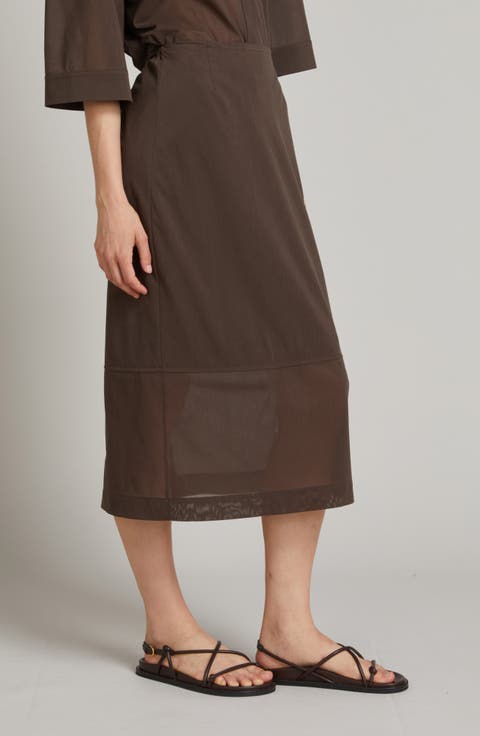 Terzo Jersey Midi Skirt