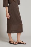 MM by Max Mara Terzo Jersey Midi Skirt
