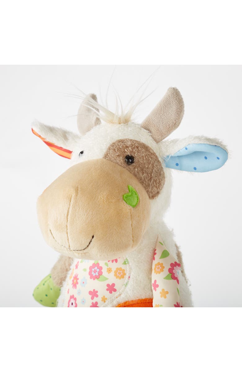 sigikid Patchwork Cow Plush Toy, Alternate, color, Multicolored