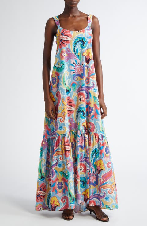 Paisley Maxi Dress