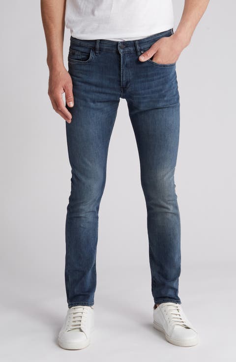 Delaware Slim Leg Jeans (Bright Blue)