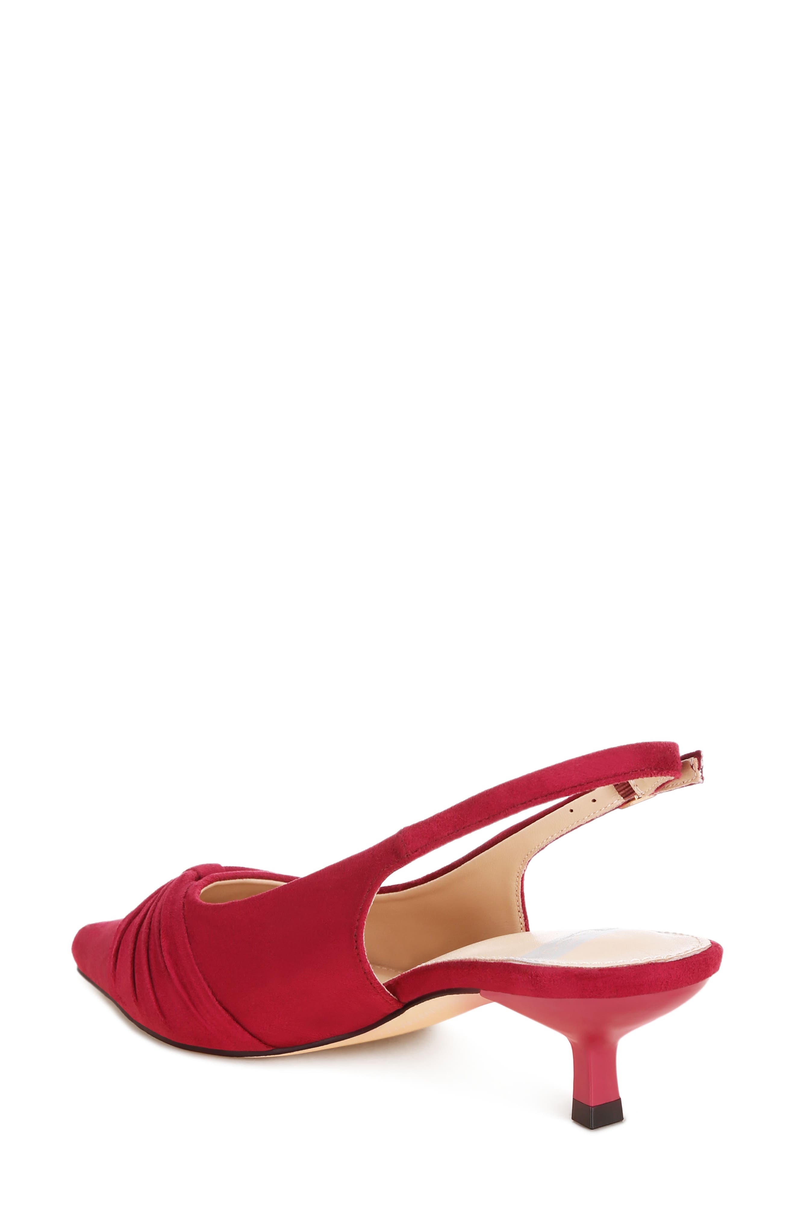 Salvia Slingback Pump, Alternate, color, BURGUNDY SUEDE