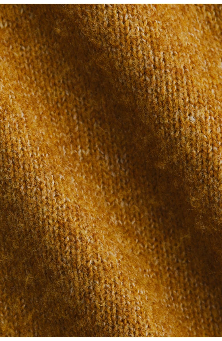 H&M V-neck Cardigan, Alternate, color, Dark Mustard Yellow