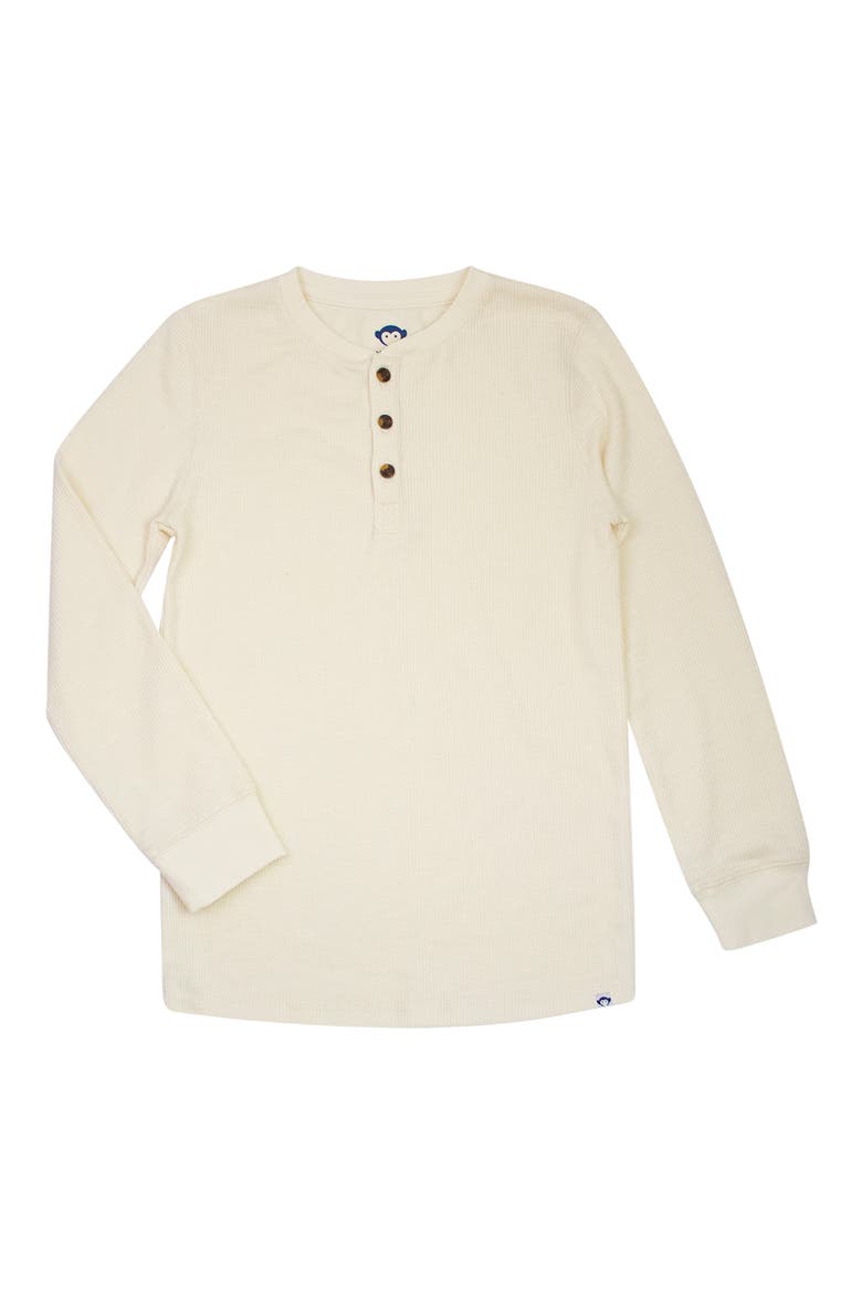 Kids' Craftsman Thermal Henley, Main, color, WINTER WHITE