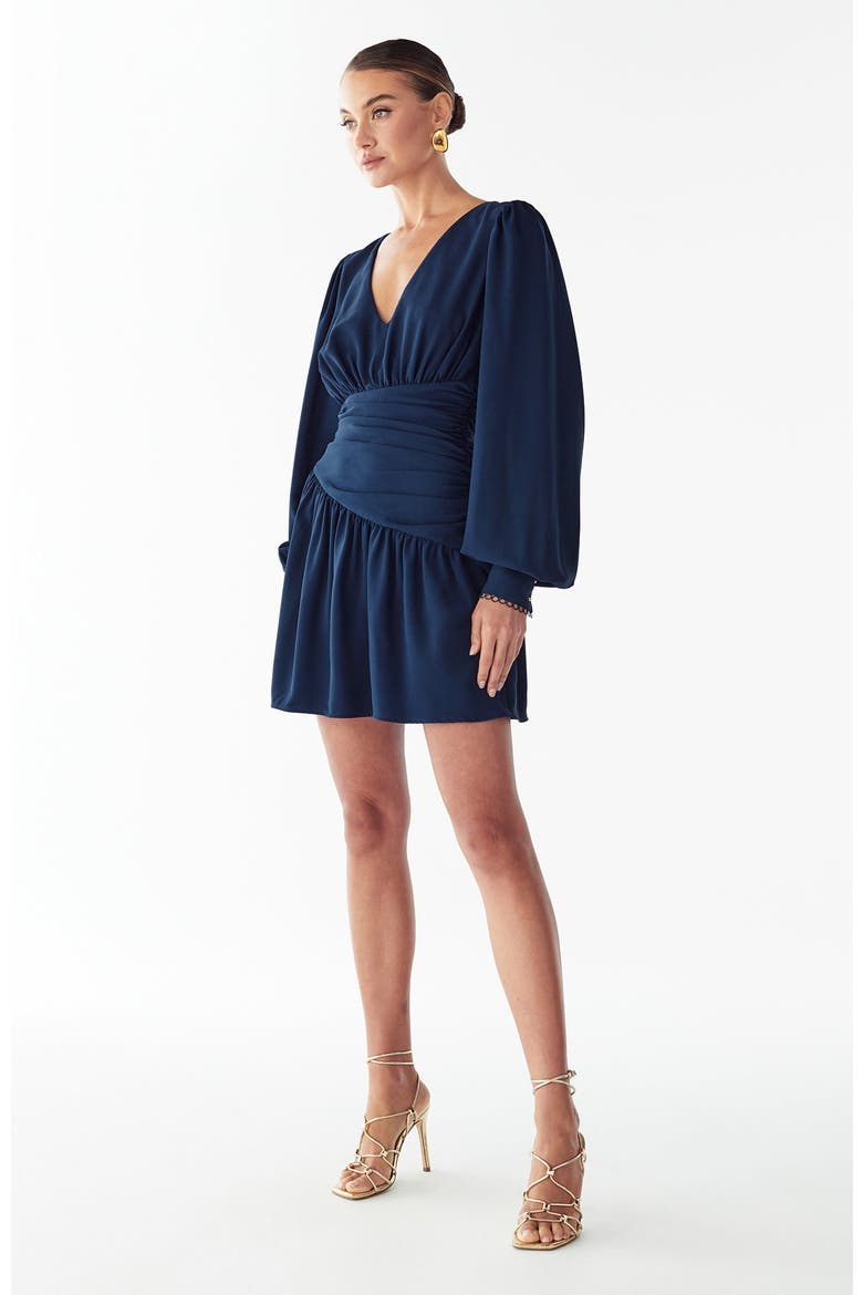 Merry Mini Dress, Alternate, color, Navy Blue