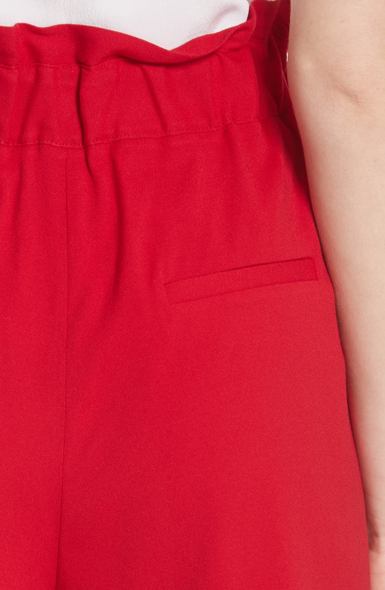 maje Iona Paperbag Shorts, Alternate, color, 