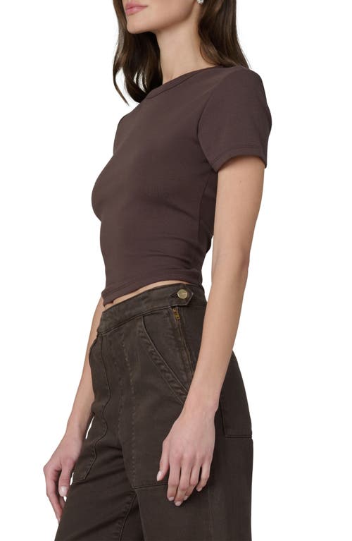 Joe's The Baby Tee In Brown