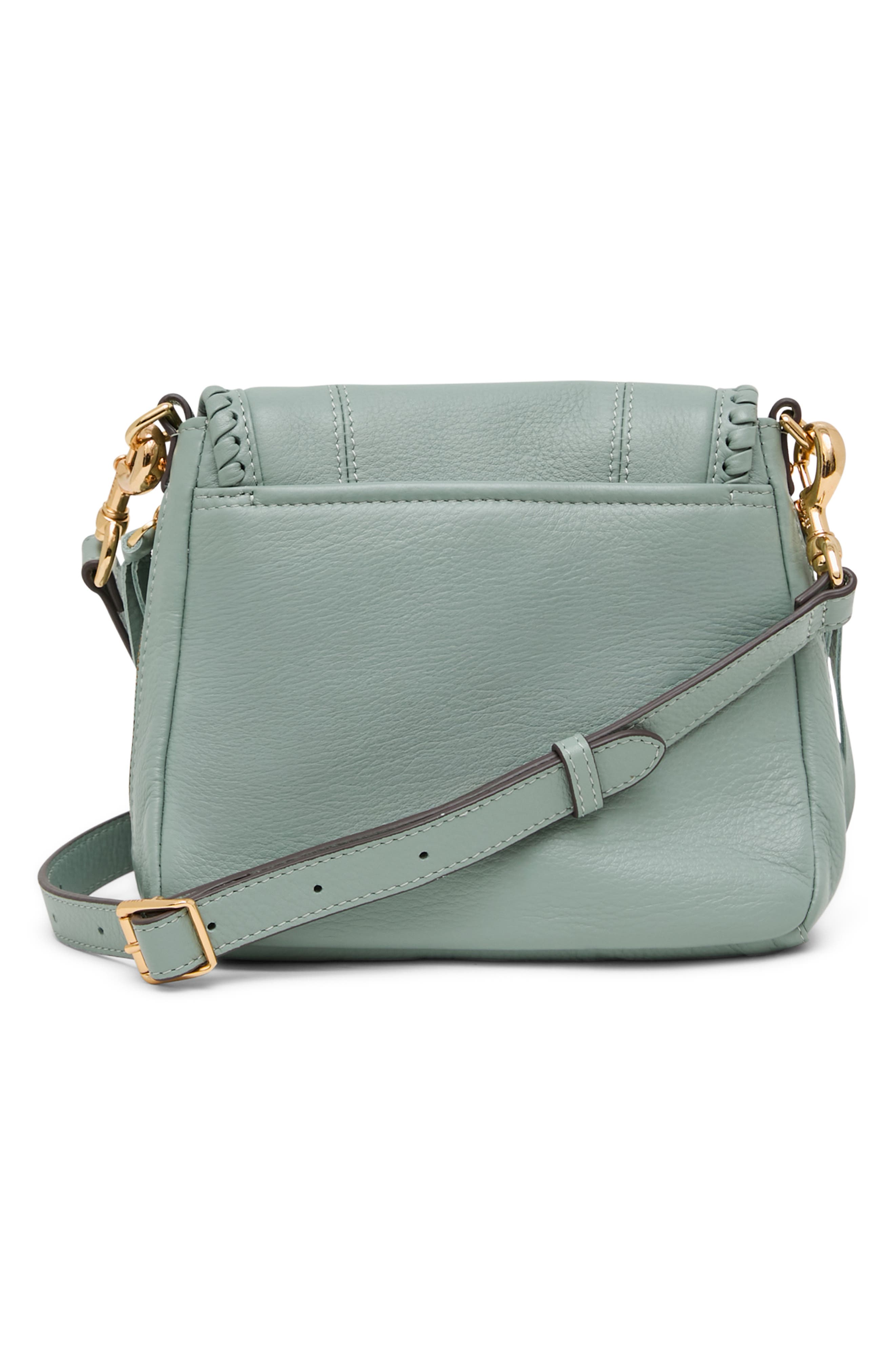 All for Love Leather Mini Crossbody Bag, Alternate, color, HEALERS GREEN