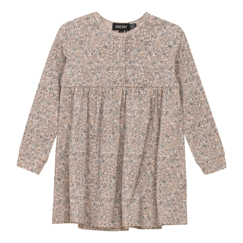 Floral Printed Front Snap Dress