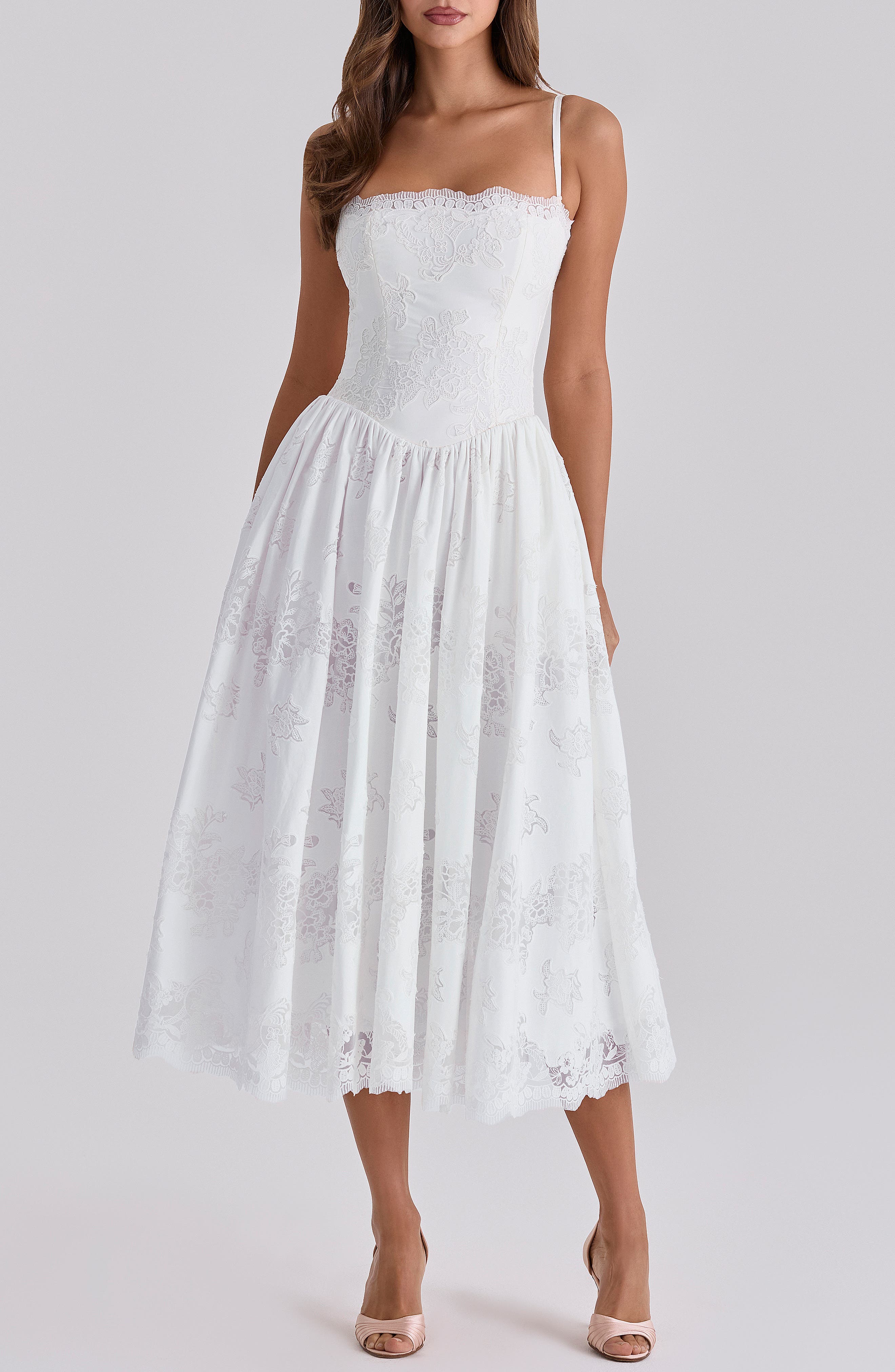 selected WHITE