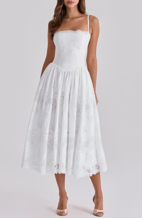 Chloe Broderie Anglaise Party Dress