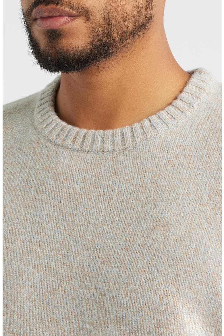 Girvan Merino Wool Sweater, Alternate, color, SAND