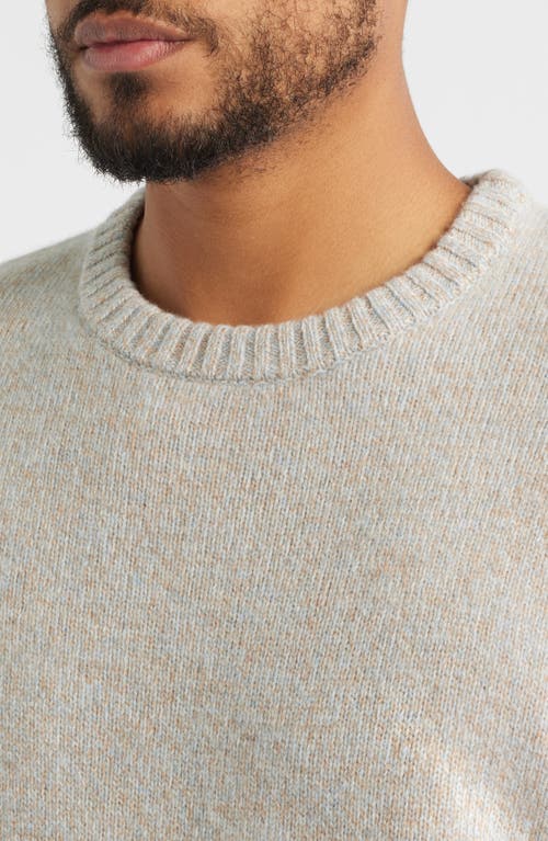 James Campbell Girvan Merino Wool Sweater In Gray