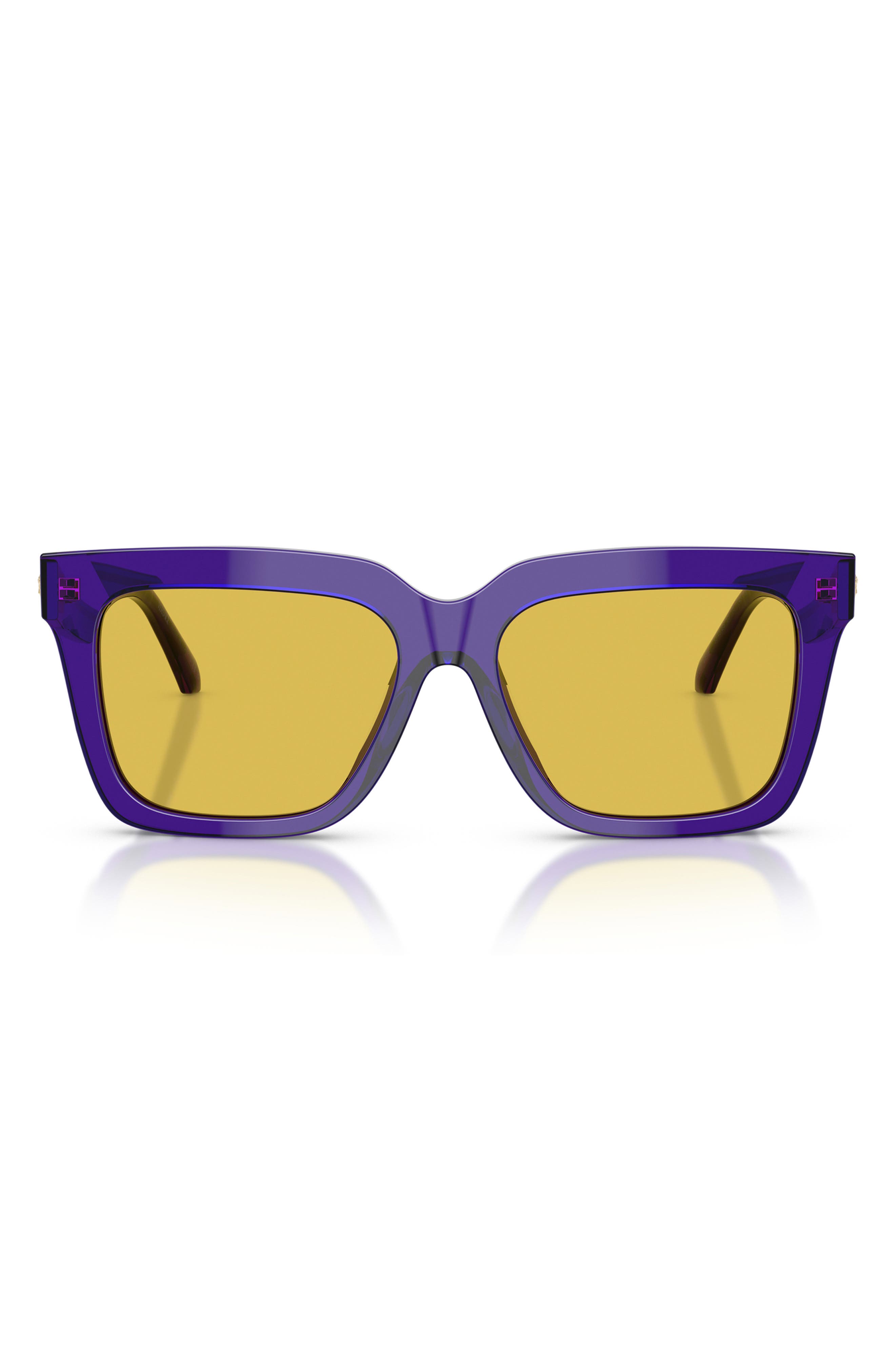 selected TRANSPARENT VIOLET / YELLOW