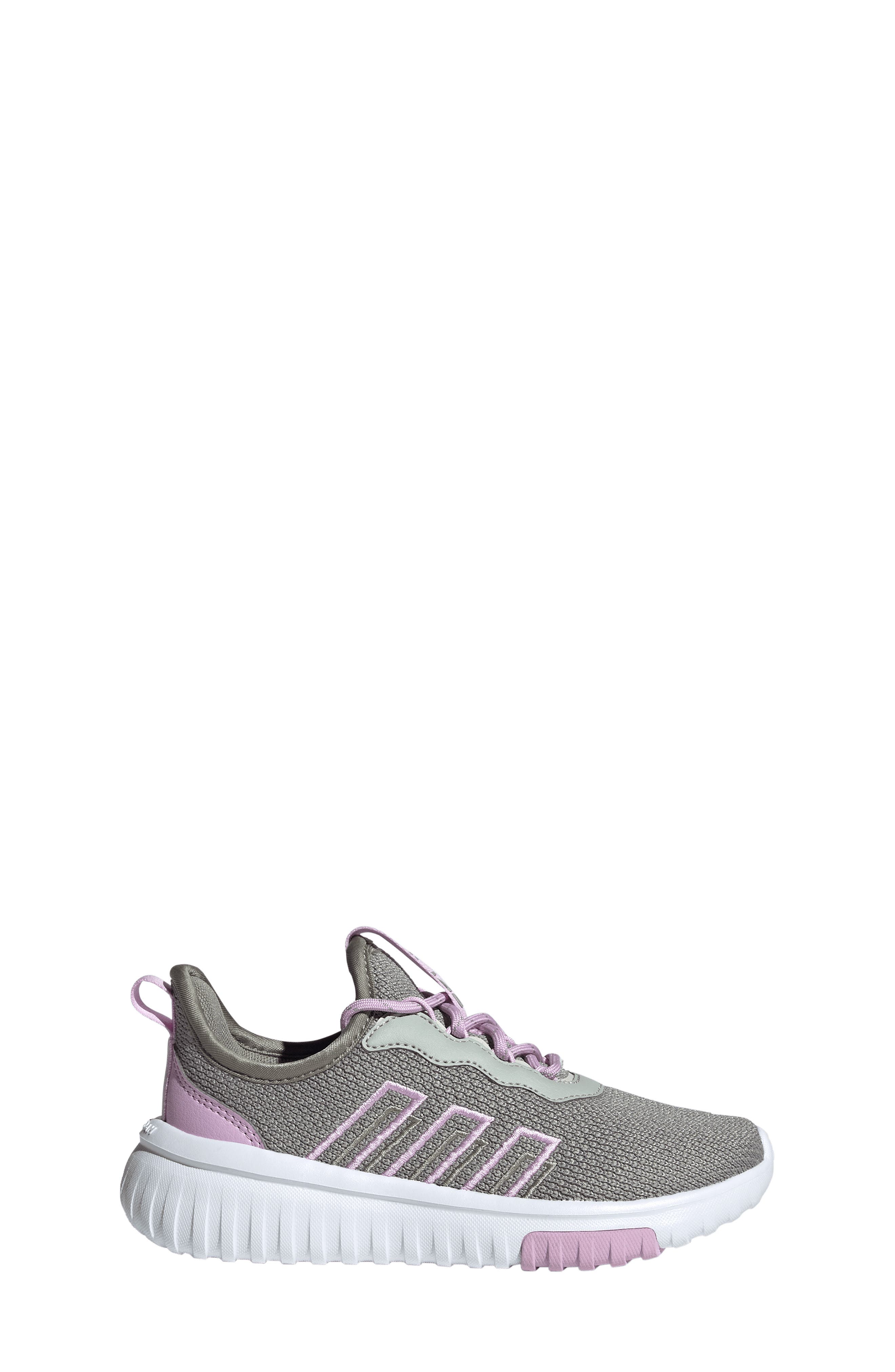 adidas Kids' Kaptir Flow 2.0 Sneaker, Alternate, color, Off White/ White/ Lucid Pink