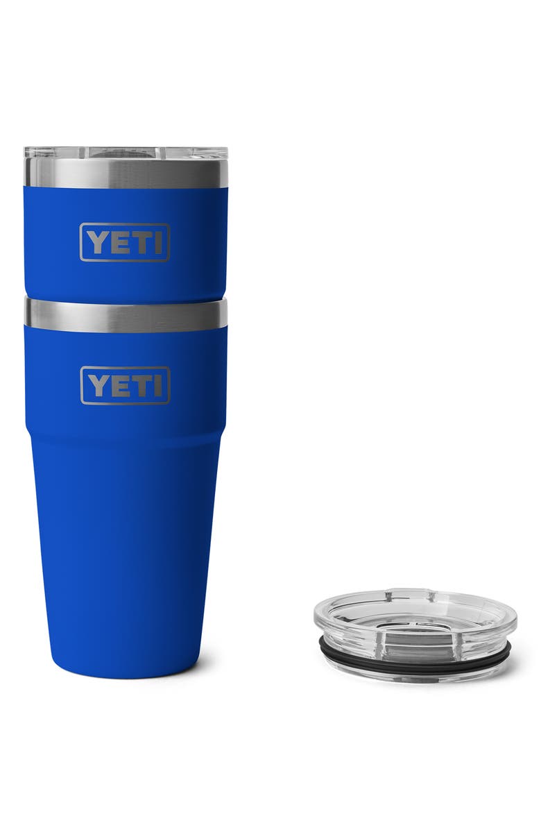 YETI Rambler 20-Ounce Stackable Cup, Alternate, color, Royal Blue
