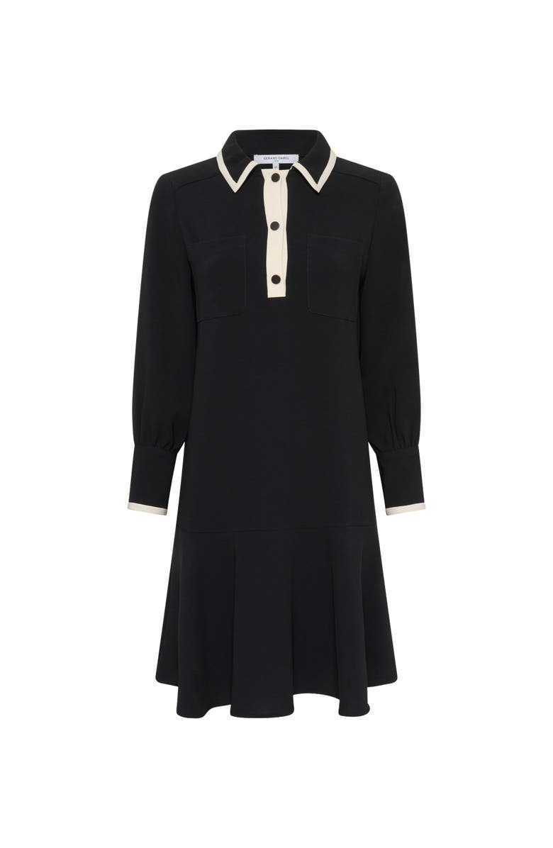 GERARD DAREL Livia Two-Tone Shirt Dress, Alternate, color,