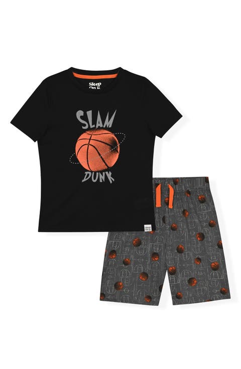 Kids' Graphic T-Shirt & Pajama Shorts Set (Big Kid)