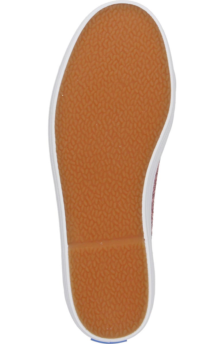 Keds<sup>®</sup> Kids' Triple Up Glitter Celebration Sneaker, Alternate, color,