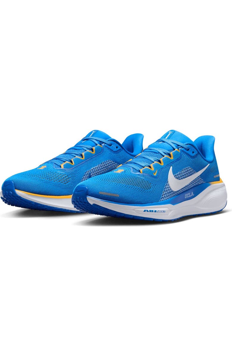 Nike Unisex Nike Blue UCLA Bruins Zoom Pegasus 41 Running Shoes, Alternate, color,