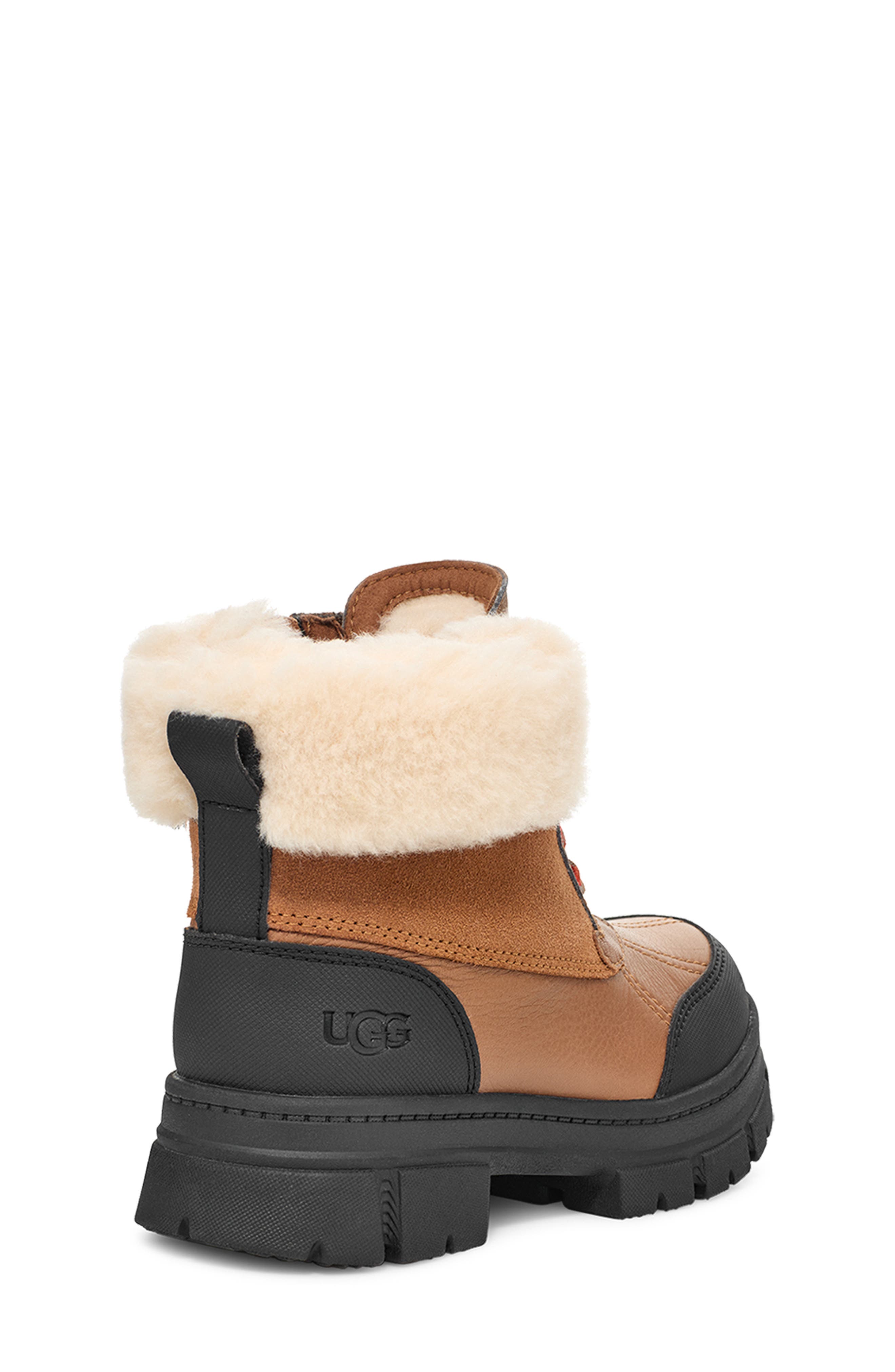 UGG<sup>®</sup> Kids' Ashton Addie Waterproof Boot, Alternate, color, Chestnut