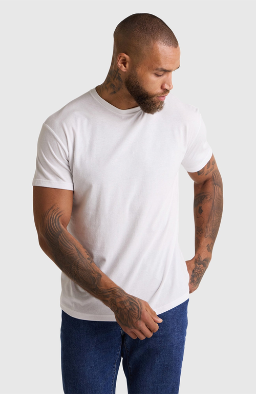 Epic Fits Crew Neck T-shirt In White