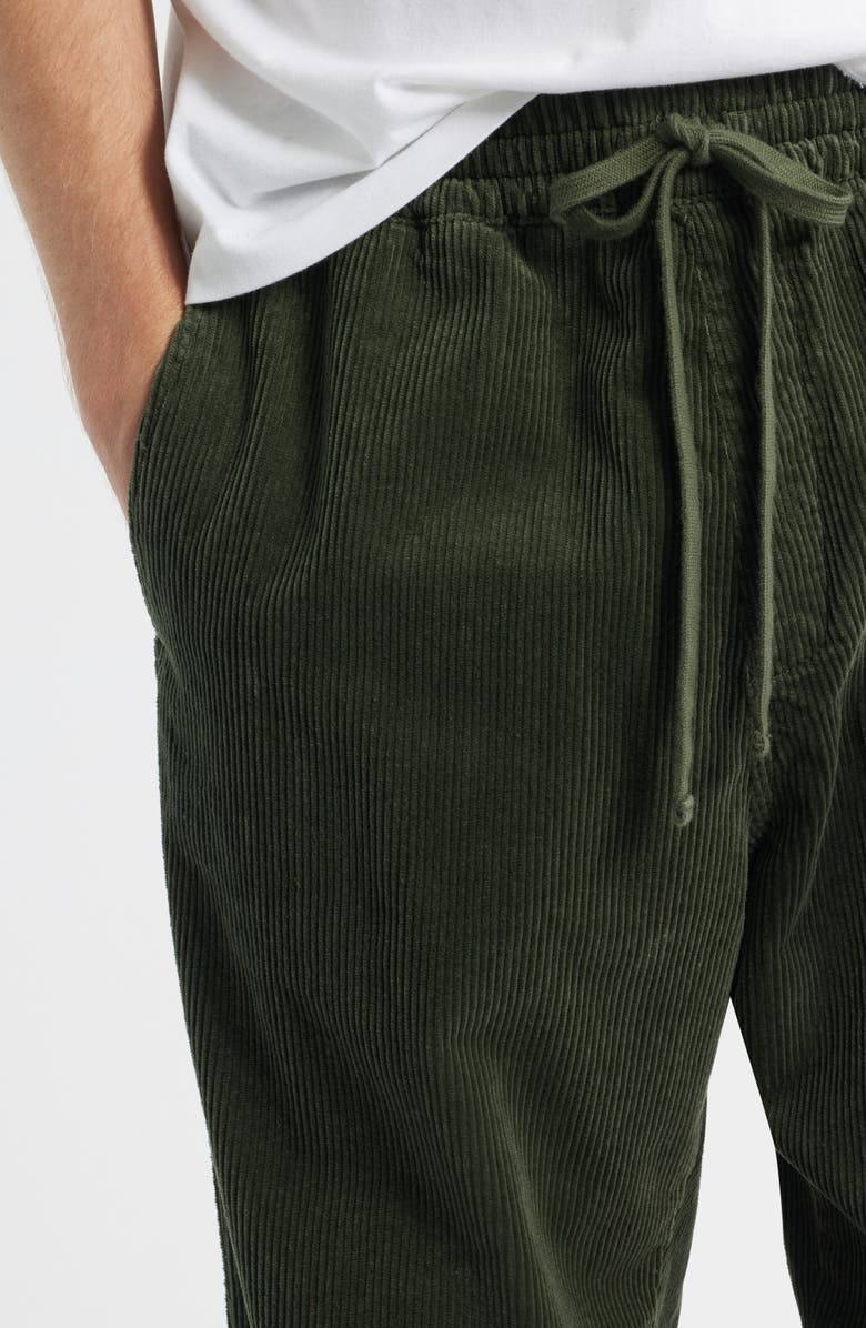 Carhartt Work In Progress Floyde Tie Waist Corduroy Pants, Alternate, color, Opuntia