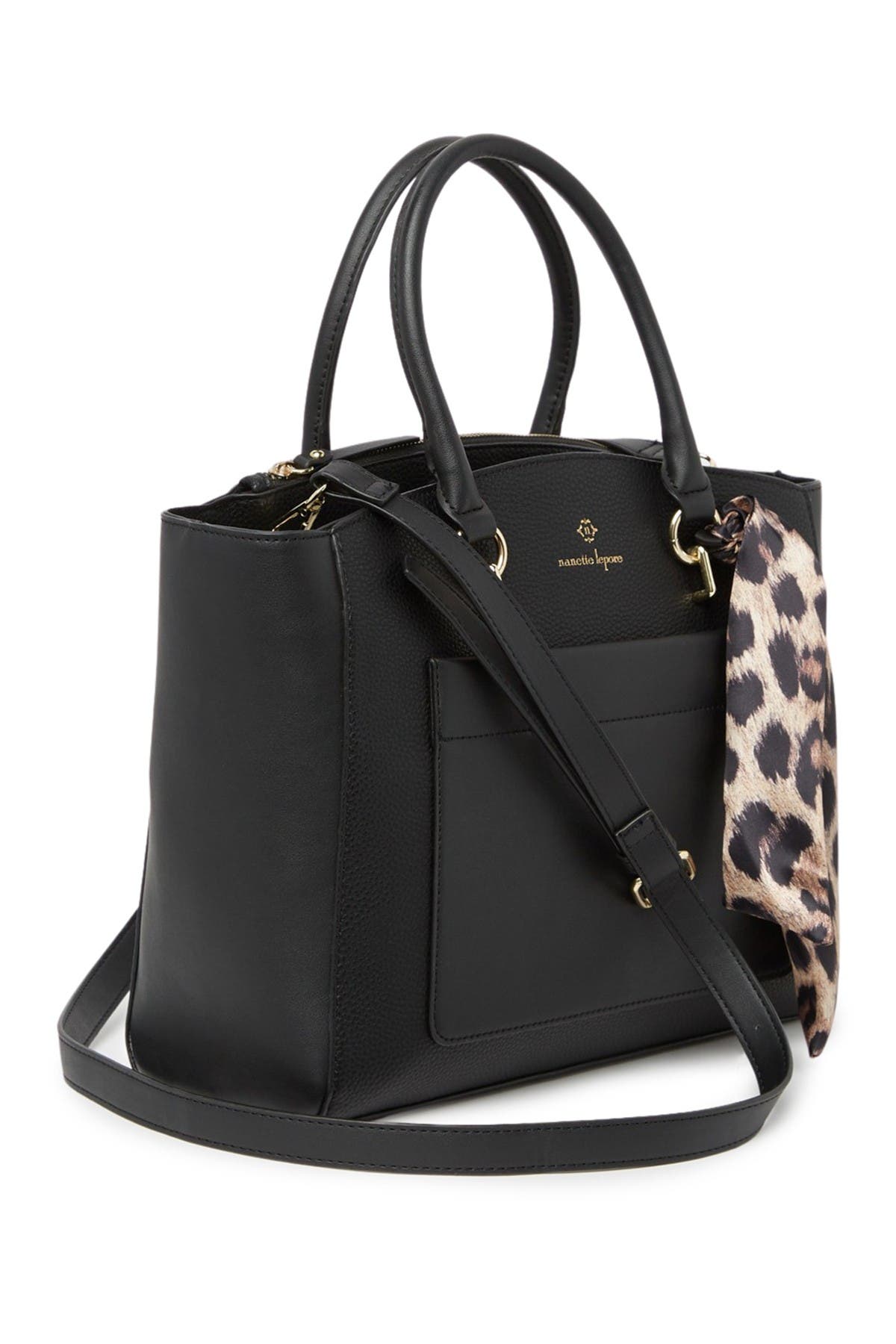 Nanette Lepore Darryl Scarf Satchel, Alternate, color, 