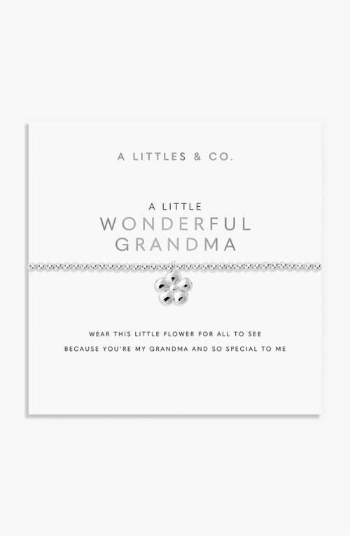 A Littles & Co. A Littles & Co A Little 'wonderful Grandma' Bracelet