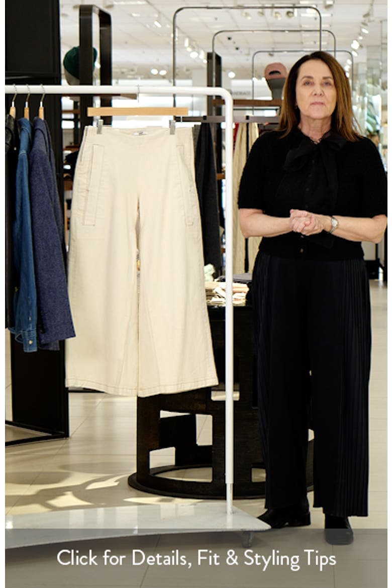 Timothy Low Rise Ankle Wide Leg Jeans video