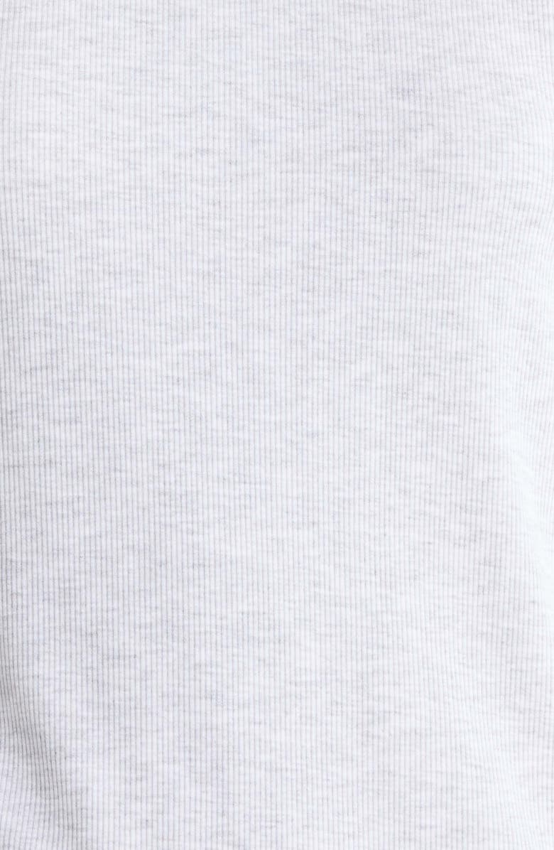 Free People Love My Twist Muscle Tee, Alternate, color, White Heather Grey