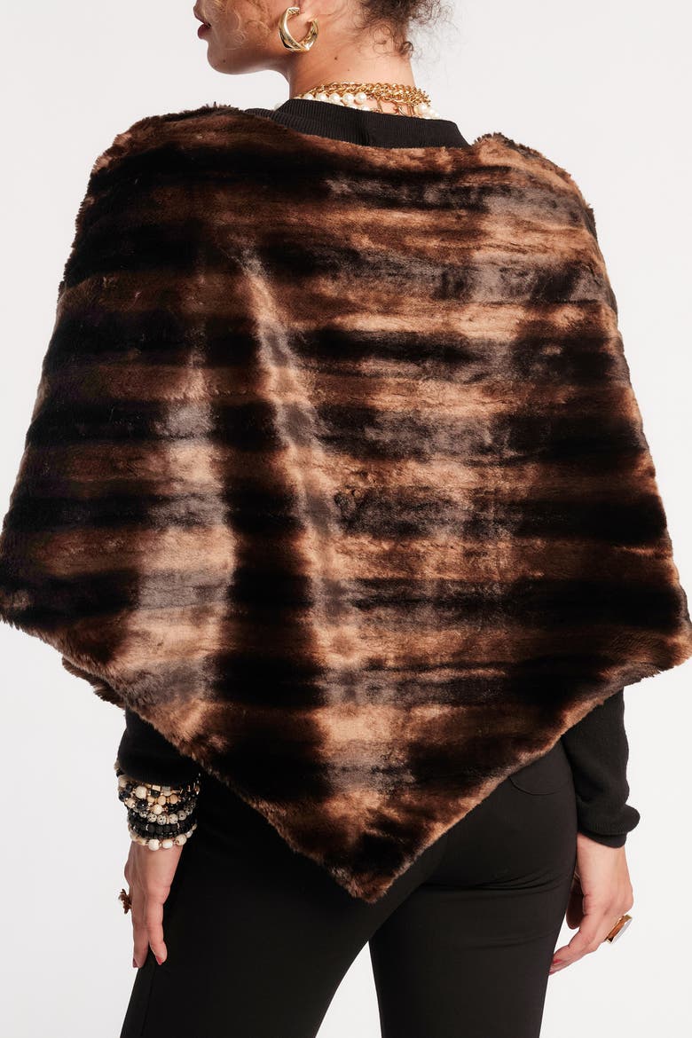 The Envoy Poncho, Alternate, color, Brown