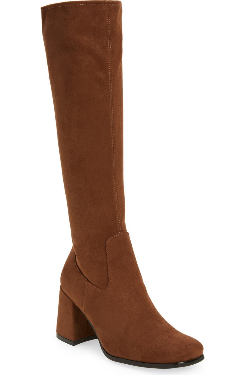 Jeffrey Campbell Hot Lava Boot, Main, color, Brown Suede
