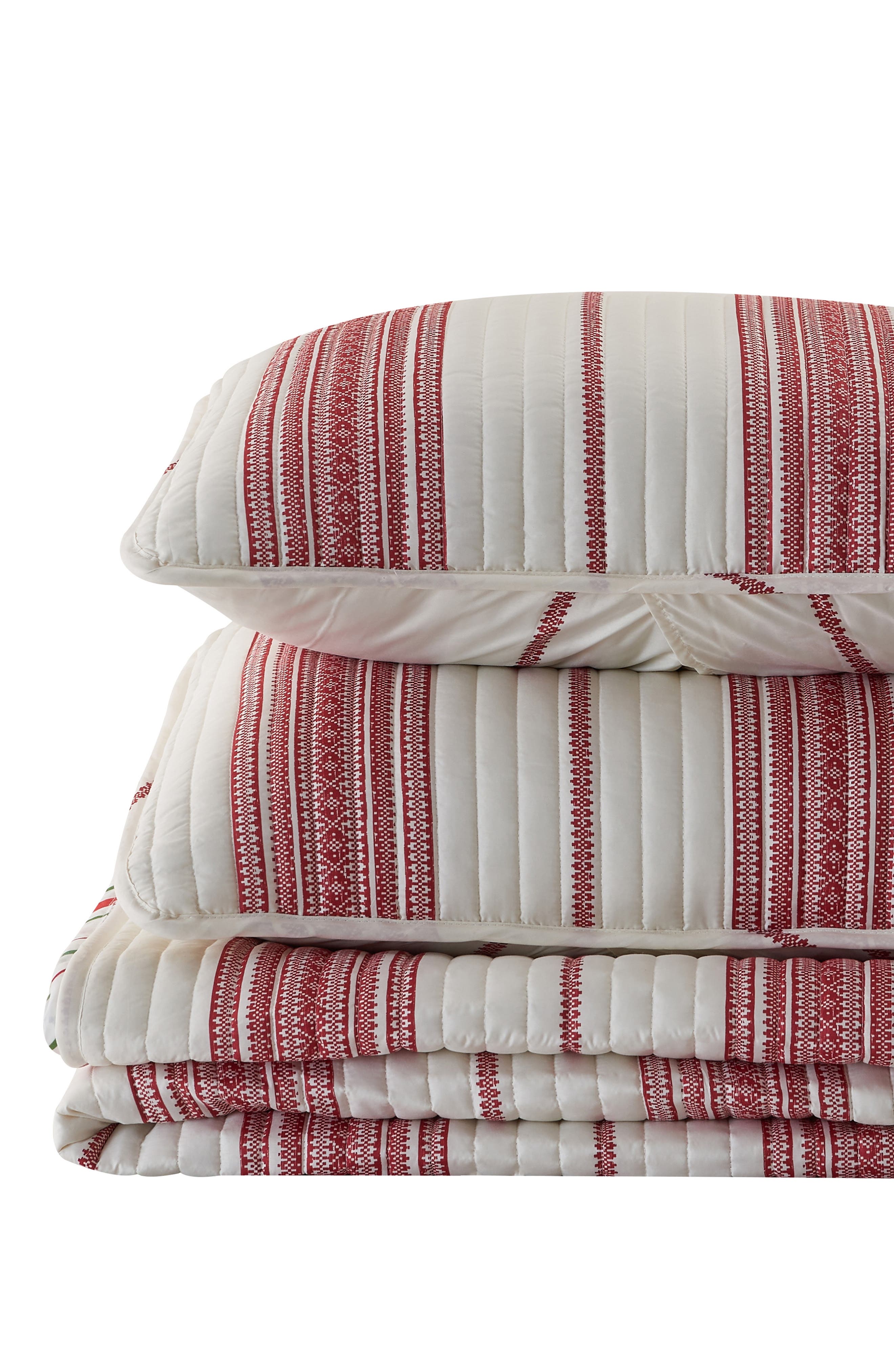 Woven & Weft Stripe Quilt & Sham Set