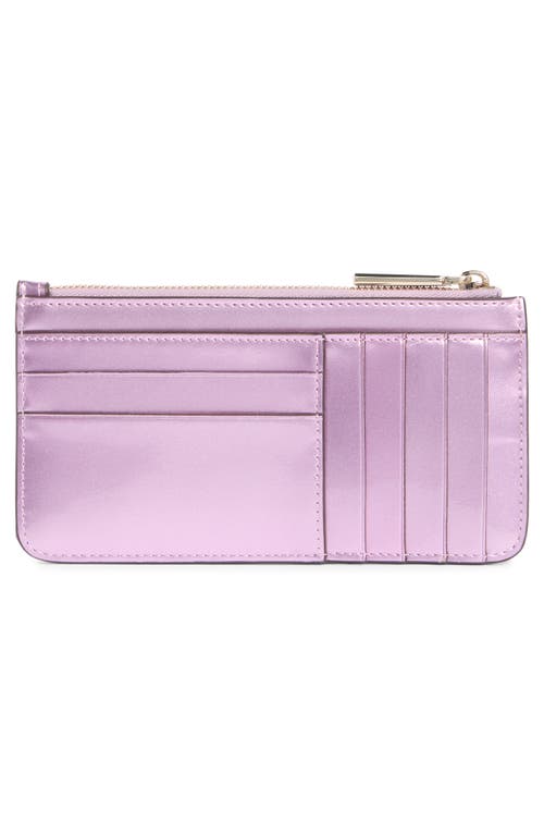 Kate Spade New York Kenzie Patent Leather Wallet In Pink