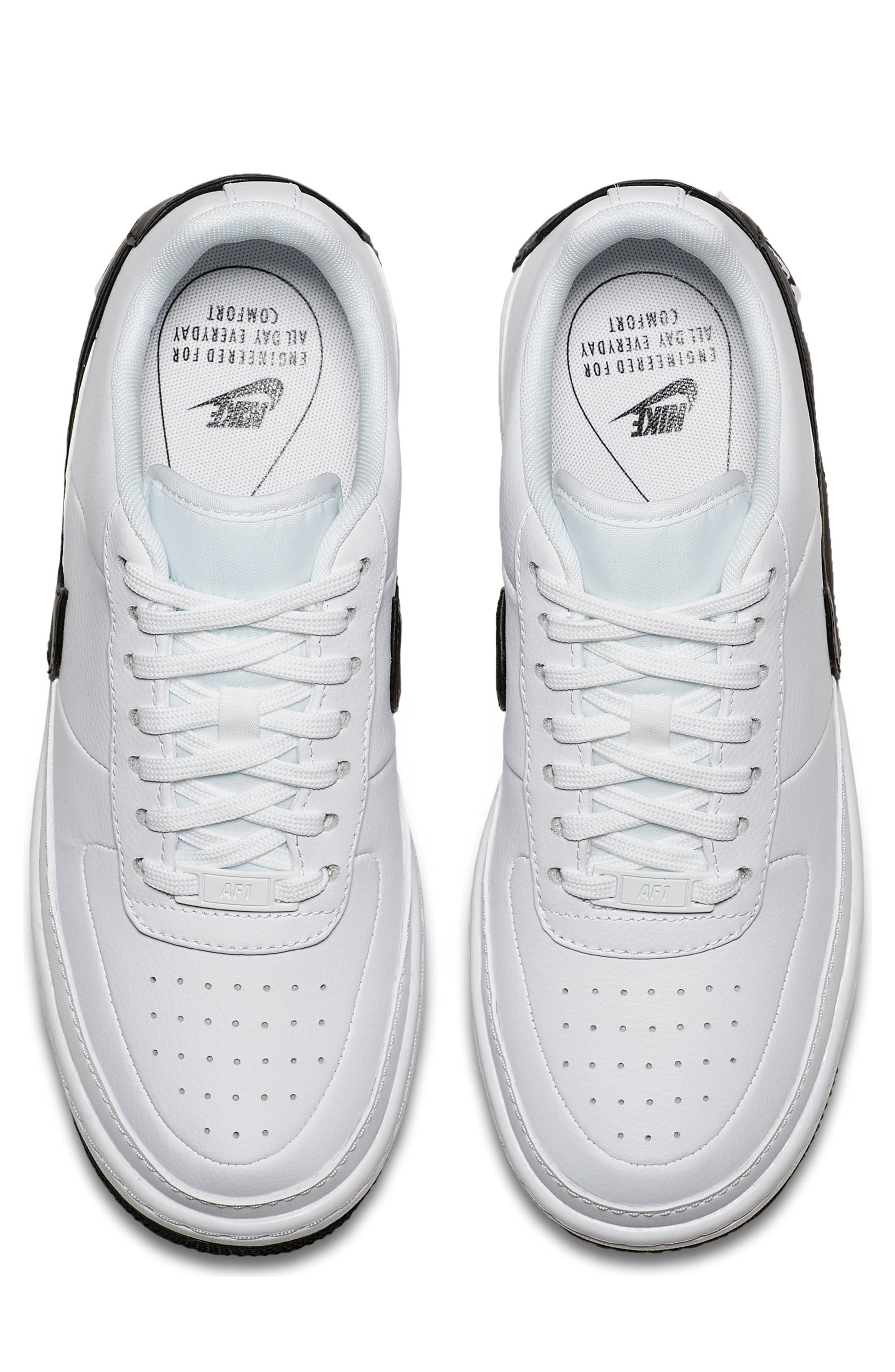 Air Force 1 Jester XX Sneaker, Alternate, color, WHITE/ BLACK