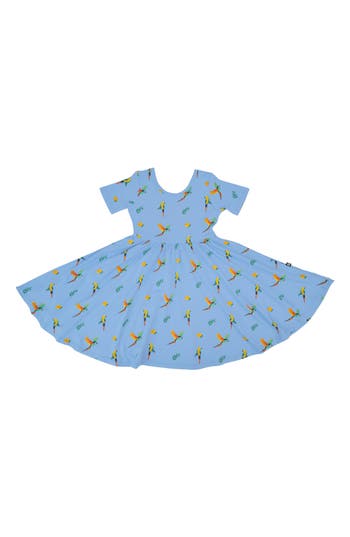 Kyte Baby Macaw Twirl Dress In Macaw