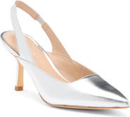Stuart Weitzman Zuri Slingback Leather Pump