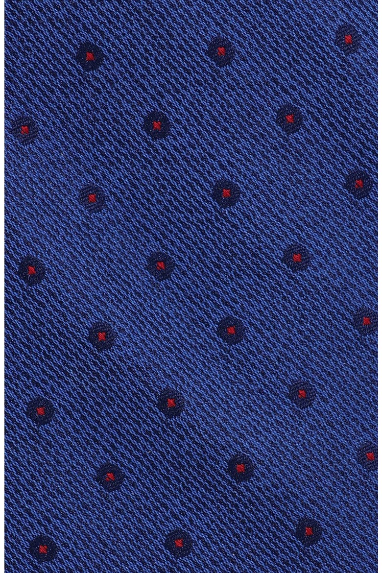 Dot Print Tie, Alternate, color, NAVY/ RED