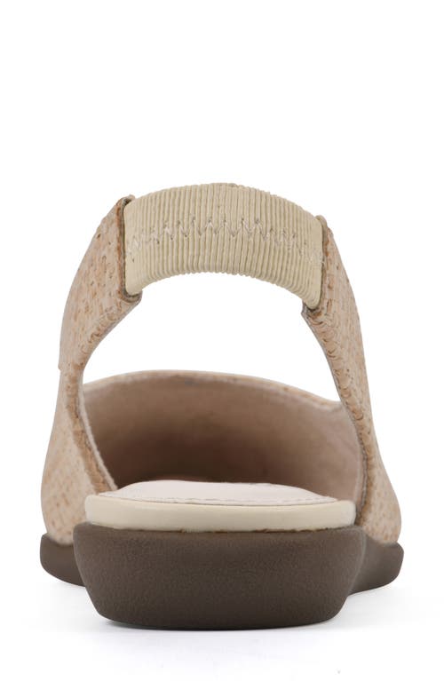 Cliffs By White Mountain Memory Slingback Flat