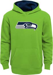 Outerstuff Youth Neon Green Seattle Seahawks Prime Pullover Hoodie