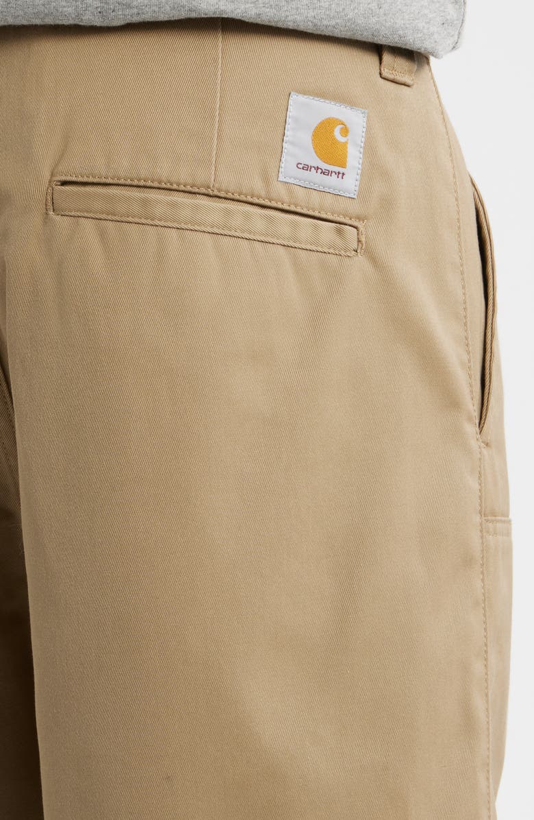 Carhartt Work In Progress Brady Double Knee Chinos, Alternate, color, Leather (Rinsed)