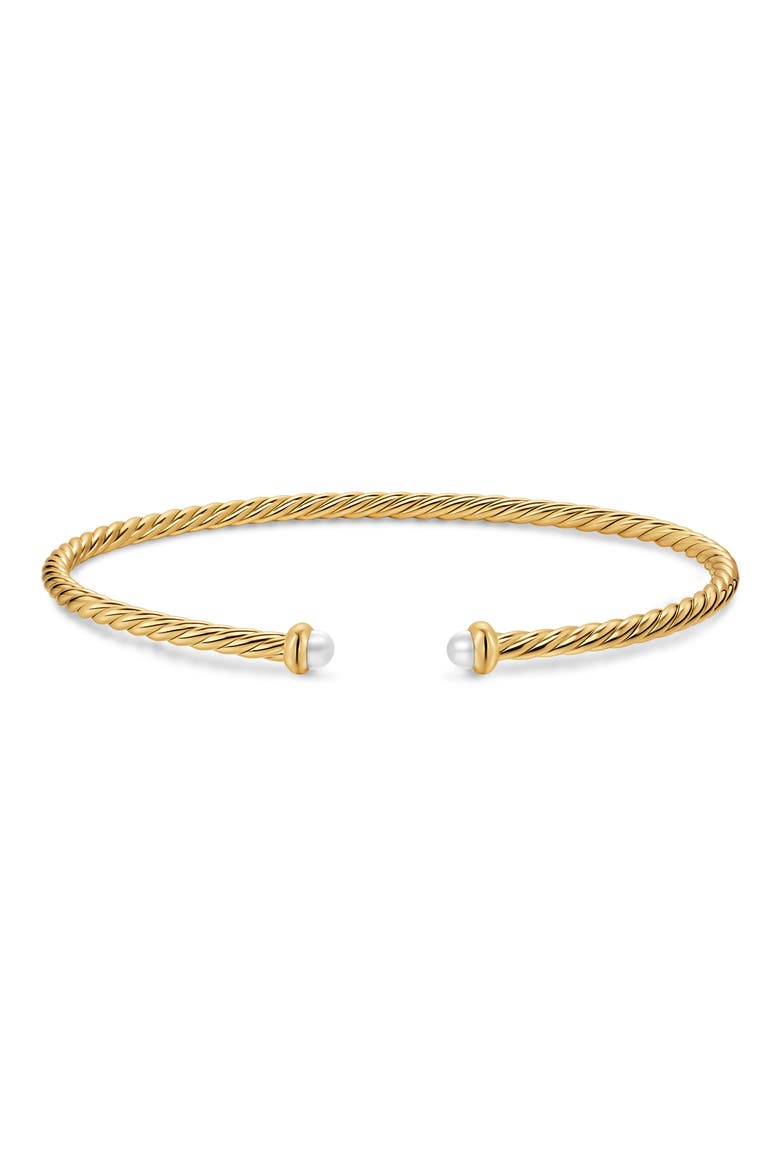 Micro Cablespira® Flex Bracelet, Alternate, color, PEARL
