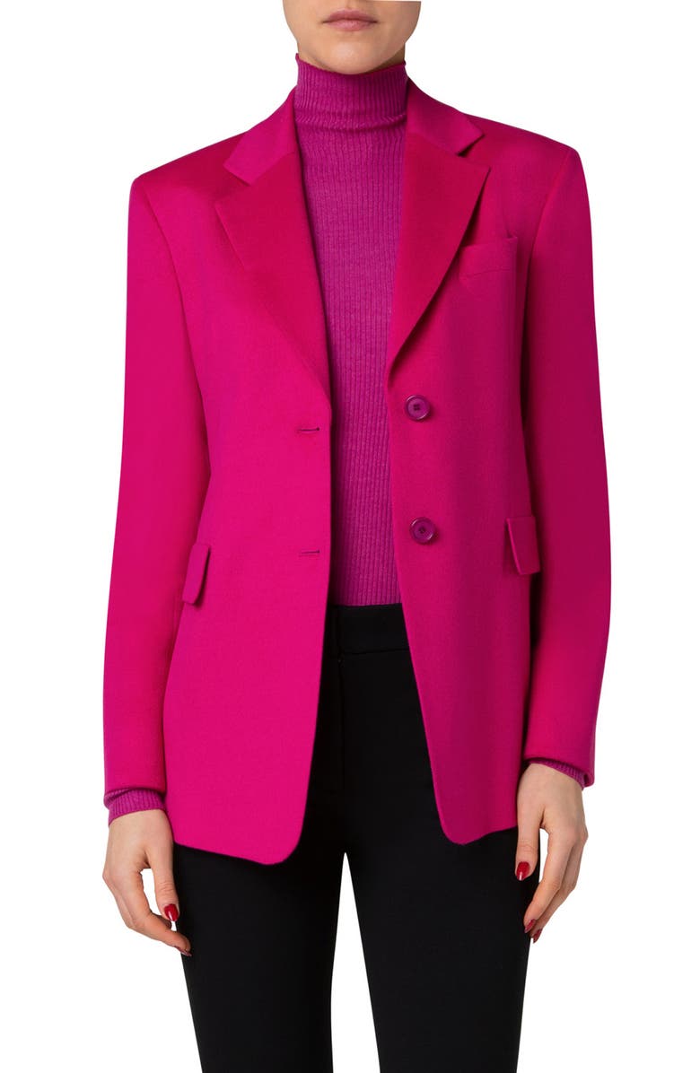 Akris Taddeo Cashmere Jacket, Main, color,
