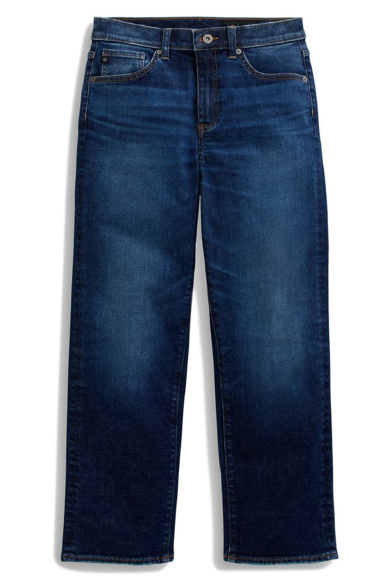Brinley Mid Rise Crop Straight Leg Jeans, Alternate, color, OUTSPOKEN