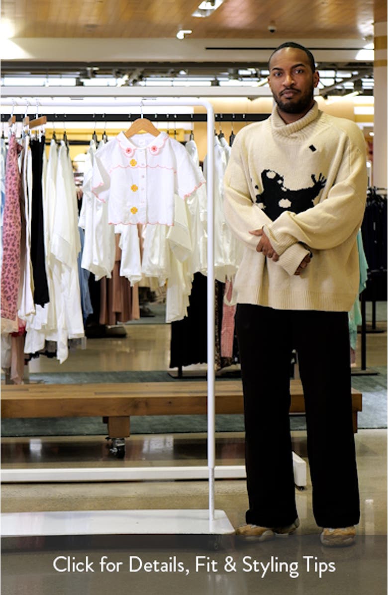 Kids' Embroidered Short Sleeve Cotton Button-Up Shirt, sales video thumbnail