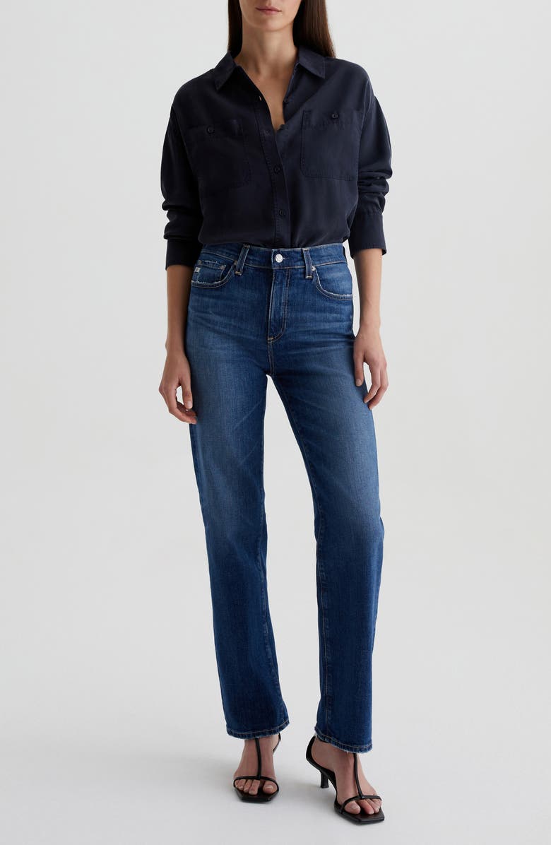 AG Leny Button-Up Tencel<sup>®</sup> Lyocell Shirt, Alternate, color, 