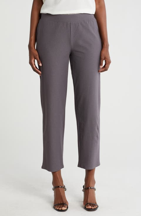 Straight Leg Ankle Pants