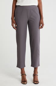 Eileen Fisher Straight Leg Ankle Pants