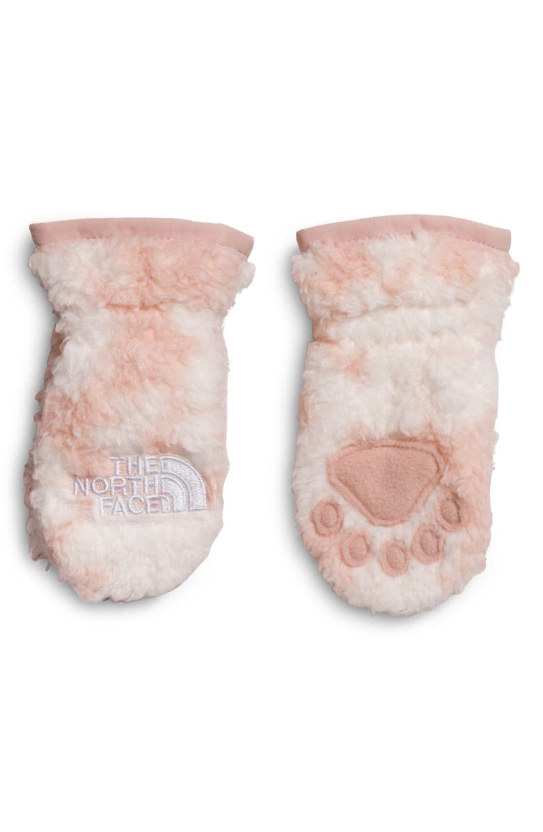 The North Face Suave Oso Faux Fur Mittens, Main, color, 
